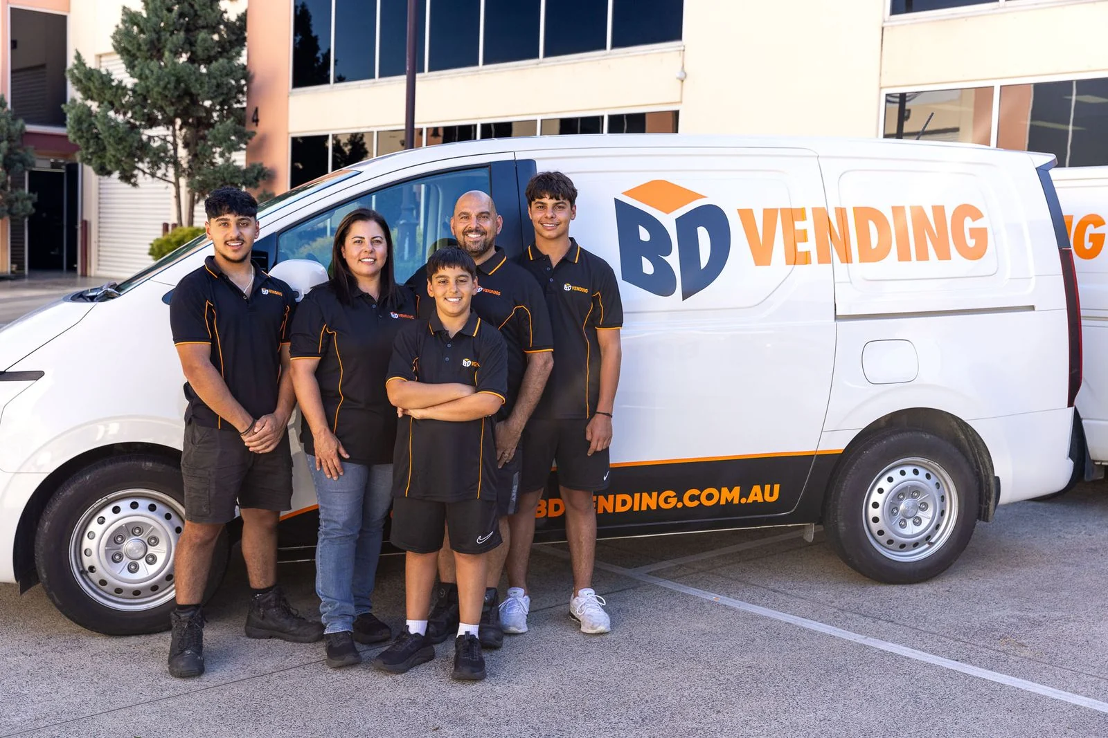 The BD Vending team